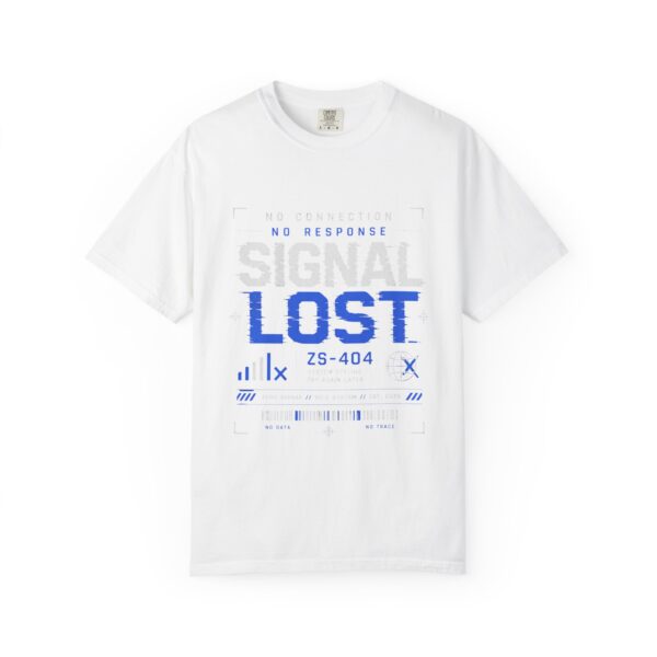 signal lost graphic t shirt — tech vintage 'no response' streetwear
