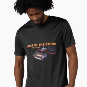 Nostalgia & Retro Synthwave Vibe Active T-Shirt