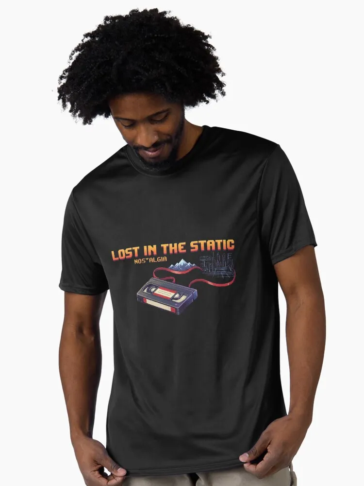 Nostalgia & Retro Synthwave Vibe Active T-Shirt
