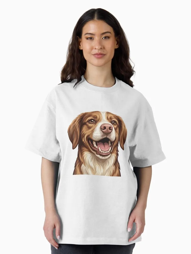 happy golden retriever oversized t shirt happy golden retriever oversized t shirt