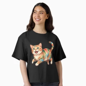 happy kitten art