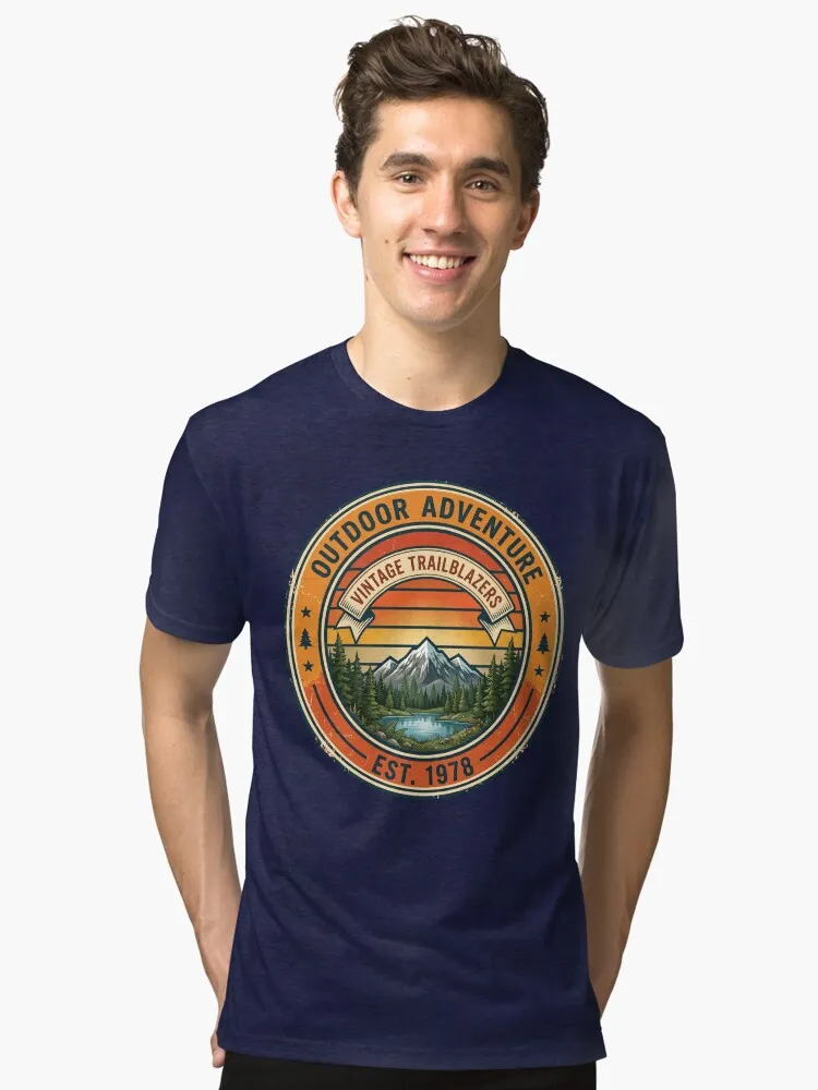 retro sunset mountain badge – vintage adventure nature design retro sunset mountain badge – vintage adventure nature design
