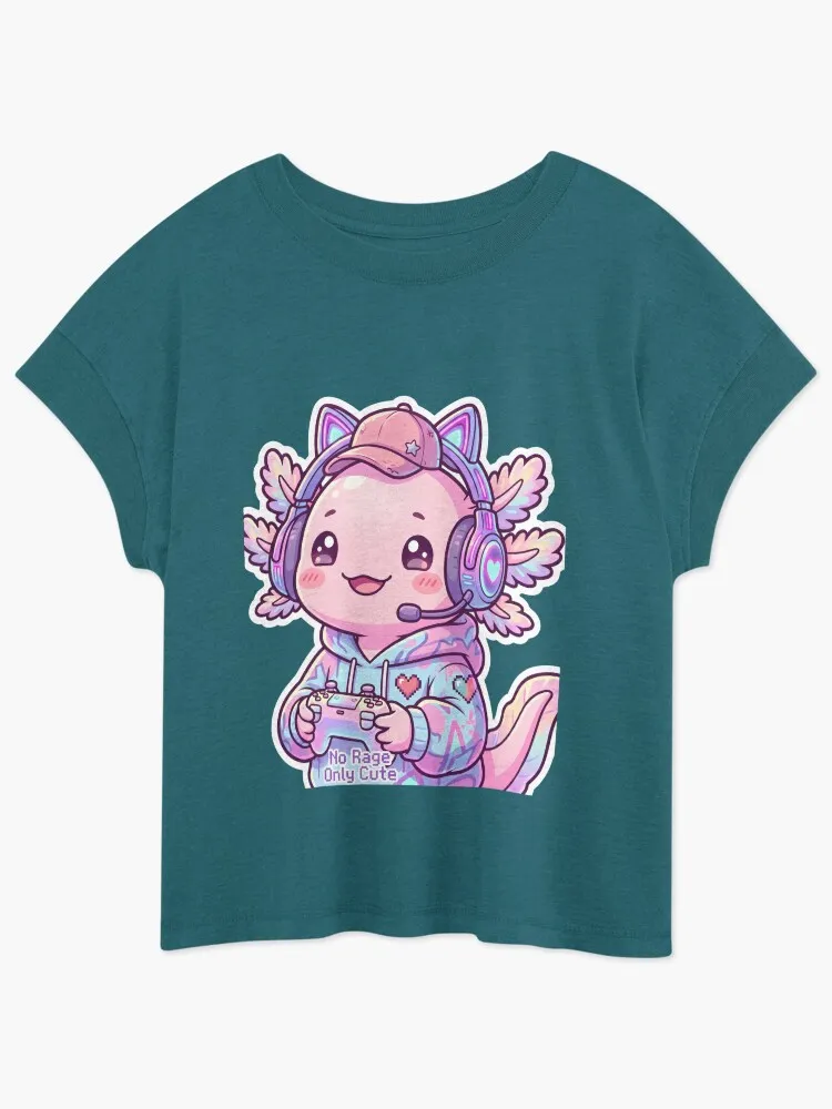cute axolotl gamer – kawaii gaming mascot design cute axolotl gamer – kawaii gaming mascot design