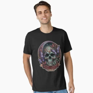 gothic butterfly skull – dark aesthetic vintage design