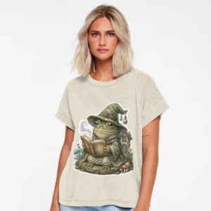 frog wizard academy – cute fantasy kawaii frog design