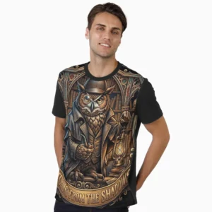 inspector hoot – gothic owl detective dark academia design