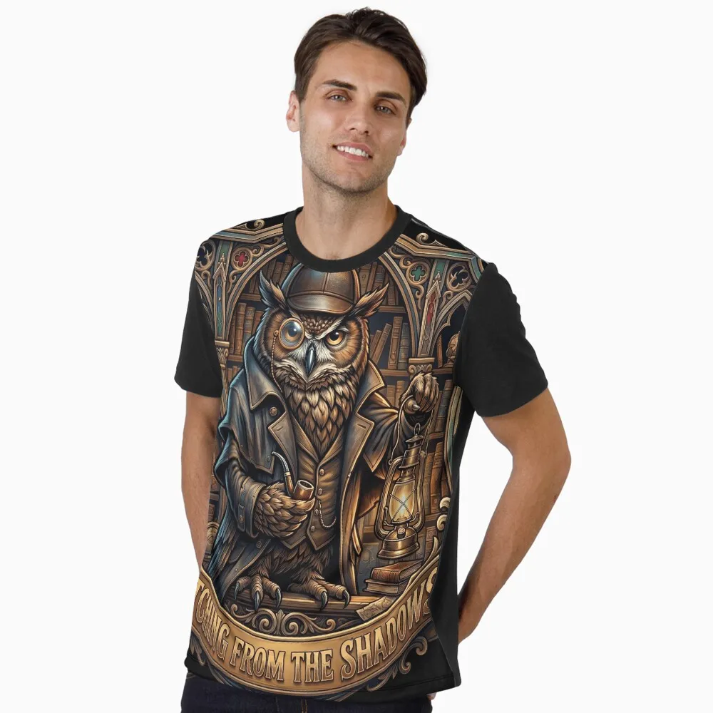 inspector hoot – gothic owl detective dark academia design inspector hoot – gothic owl detective dark academia design